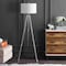 Jonathan Y Arliss 60" Surveyor's Tripod Metal/Crystal LED Floor Lamp, Chrome JYL2081A - alternate 11