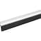 Do It Best 1-3/4'' x 36'' White Premium Plastic & Brush Door Sweep C35PHDB - alternate 2