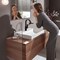 Hansgrohe Vivenis Single-hole Faucet 210 with Swivel Spout and Pop-Up Drain, 1.2 GPM in Matte Black 75030671 - alternate 5