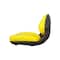 Uni Pro Mid-Back Seat | Yellow Vinyl 8848 - alternate 2