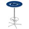 Holland Bar Stool Co 42" Chrome Penn State Pub Table, 36" dia. Top L216C4236PennSt - alternate 1