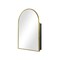 Homeroots 24" Gold Arch Metal Framed Mirror Set 565344 - alternate 1