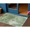 Homeroots 3' X 5' Fern Green And Artichoke Green Abstract Washable Indoor Outdoor Area Rug 582944 - alternate 1