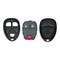 Aks Keys 2006 - 2011 Buick Chevrolet Pontiac Saturn Remote Control Shell 3B Compatible with FCC# KOBGT04A RS-CHEVR-28 - alternate 1