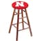 Holland Bar Stool Co Maple Bar Stool, Medium Finish, Nebraska Seat RC30MSMed - alternate 1