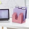 Acrimet 5 Section Incline File Sorter Desk Organizer Rack for Office Desktop Plastic Solid Pink 225.7 - alternate 9