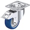 Blickle Swivel Plate Caster, PU, 4", Brake LK-ALBS 100K-14-FI - alternate 1