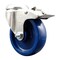 Service Caster 4 Inch 316SS Solid Polyurethane Swivel Bolt Hole Caster with Total Lock Brake SCC-SS316BHTTL20S414-SPUS - alternate 1