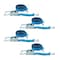 Mytee Products 2in x 30ft Blue Ratchet Tie-Down Strap w/ Wire Hook, 3,333 lbs WLL, 4PK RS230WH-Bx4 - alternate 1