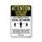Signmission Public Safety, Tattoo Shop Customers Practice Social Distancing, 24in X 18in, OS-NS-A-1824-25368 OS-NS-A-1824-25368 - alternate 1