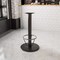 Flash Furniture Beverly 24'' Round Restaurant Table Base with 4'' Dia. Bar Height Column and Foot Ring XU-TR24-BAR-4CFR-GG - alternate 5