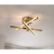 Afx Knoll, 18'' LED Flush Mount, Light Antique Brass KNOF18LAJUDLB - alternate 4