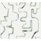 York Wallcoverings Abstract Aura Green and Grey Wallpaper Sample AG2051SAM - alternate 1