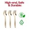 Smarty Had A Party Gold Disposable Plastic Serving Forks (60 Serving Forks), 60PK 2643-G-CASE - alternate 9