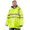 Game Workwear Hi-Vis 6-in-1 Jacket, 100% Polyester PU Coated Fabric, Hi Vis Lime, S 1350 - alternate 3