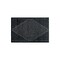 World Rug Gallery Modern Geometric Area Rug 2 ft x 3 ft Black WR91BLACK2X3 - alternate 1