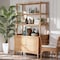 Bali & Pari Mortis Natural Rattan Storage Cabinet, 4-Tier 269-14648-ZORO - alternate 7