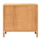 Bali & Pari Radenza Bohemian Light Honey Rattan 3-Drawer Storage Cabinet 248-13703-ZORO - alternate 10