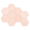 Andova Tiles Jenae 4-in. x 5-in. Zellige Hexagon Glossy Ceramic Wall Tile (5.38 Square Feet Per Box) ANDJEN1344 - alternate 1