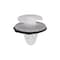Auveco Retainer White Nylon, 25PK 21871 - alternate 1