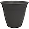 Hc Companies Eclipse 20'' Black Planter with Saucer ECA20000G18 - alternate 1
