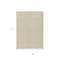 Homeroots 3' X 5' Gold And Ivory Geometric Washable Indoor Outdoor Area Rug 614743 - alternate 7
