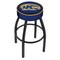 Holland Bar Stool Co 30" 4" Kent State Cushion Seat, Blk Wrinkle Base Swivel Bar Stool L8B130KentSt - alternate 1