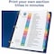 Avery Dividers, Index, Ready, A-Z 26PK AVE11125 - alternate 2