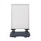 M&T Displays 30x40 Inch Poster Sign Holder Aluminum WindPro Lite Silver Sidewalk Sign, Weather & Wind Resistant USWPL10N34x2000 - alternate 6