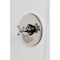 Kingston Brass Single-Handle Pressure Balanced Tub and Shower Faucet, Polished Nickel KB6336BX - alternate 5