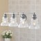 Jonathan Y Manhattan Vintage 35.5 in. 4-Light Metal/Glass Industrial Rustic LED Vanity, Chrome JYL3547B - alternate 11