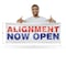 Signmission Alignment Now Open, 18 Inch x 48 Inch, Vinyl Banner B-30458 - alternate 5