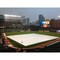 Tarps Now Baseball Tarp, 100' x 100', White, Silver, Poly BB-FT68WS-100 - alternate 1