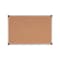 Mastervision Maya Cork Bulletin Board, 60" X 36", Aluminum Frame CA321170 - alternate 1