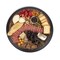 Picnic Time Family Of Brands Lazy Susan Serving Tray, Fire Acacia Wood 827-18-513-000-0 - alternate 9