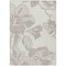 Homeroots 3' X 5' Ivory Beige And Taupe Floral Washable Indoor Outdoor Area Rug 589542 - alternate 6