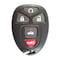 Aks Keys 2004 - 2012 Buick Chevrolet Pontiac Saturn Keyless Entry 5B Fob FCC# KOBGT04A RC-CHEVR-25C - alternate 1