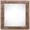 Homeroots 8" x 8" Espresso Solid Wood Tabletop Picture Frame 380312 - alternate 4