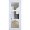 Vdomdoors Front Exterior Prehung FiberGlass Door Clear Glass See-through / Manux 8555 White Silk Clear Glass MANUX8555EXD-WS-W30 x H80+14-LH - alternate 4