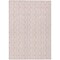 Homeroots 3' X 5' Pink And Gray Ogee Washable Indoor Outdoor Area Rug 601638 - alternate 7