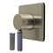 Kingston Brass Single-Handle Six-Way Diverter Valve with Square Trim Kit, Brushed Nickel KS4048KPS - alternate 1
