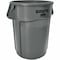 Rubbermaid Commercial 44 qt. Round Trash Can FG264360GRAY - alternate 1