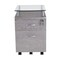 Homeroots 16" Gray Wood Drawer Filing Cabinet 723069 - alternate 7