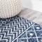 Jonathan Y Arta Moroccan Vintage Geometric Navy/Cream 4 ft. x 6 ft. Area Rug MOH106A-4 - alternate 8