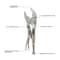 Superior Steel 5 Inch, 7 Inch & 10 Inch Vise Grip Curved Jaw & Nose Locking Plier Set PL5710S - alternate 5