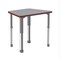 Correll Trapezoid 32 in W, 22 in L, 25 in to 35 in H, Particleboard, Gray Granite AD2232TF-TRP-15-13-35 - alternate 1