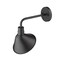 Homeroots Wide Shade Matte Black LED Wall Light 398461 - alternate 6