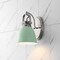 Jonathan Y Phineas 7" 1-Light Adjustable Farmhouse Bohemian Iron LED Vanity Light, Mint Green/Nickel JYL1114C - alternate 10