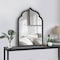 Homeroots 36" Black Arch Metal Framed Standing Mirror 565111 - alternate 5
