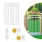 Nuvo Iron 33in Wx46in H Coral Gate, 36in W Opening, Self Close Hardware w/Double Side Handle and 2x2 Hinges ICG03346 - alternate 1